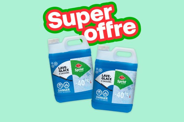 Offre spéciale lave-glace quatre saisons -40°C