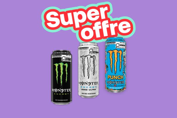 Boissons énergisantes Monster, Super Offre