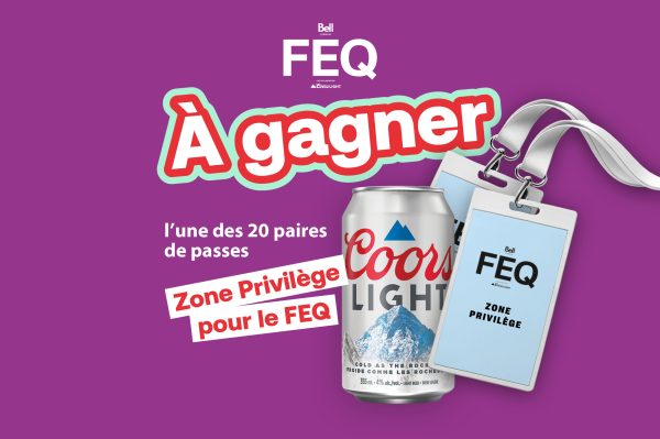 Concours Coors Light pour le FEQ